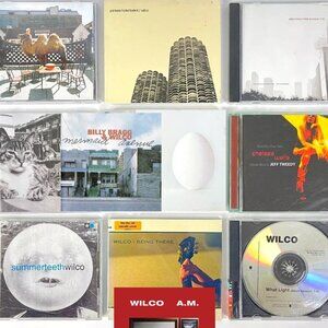 Wilco Tweedy 11 CD Lot AM Being Album Yankee Ghost Bragg Summerteeth Walls Promo